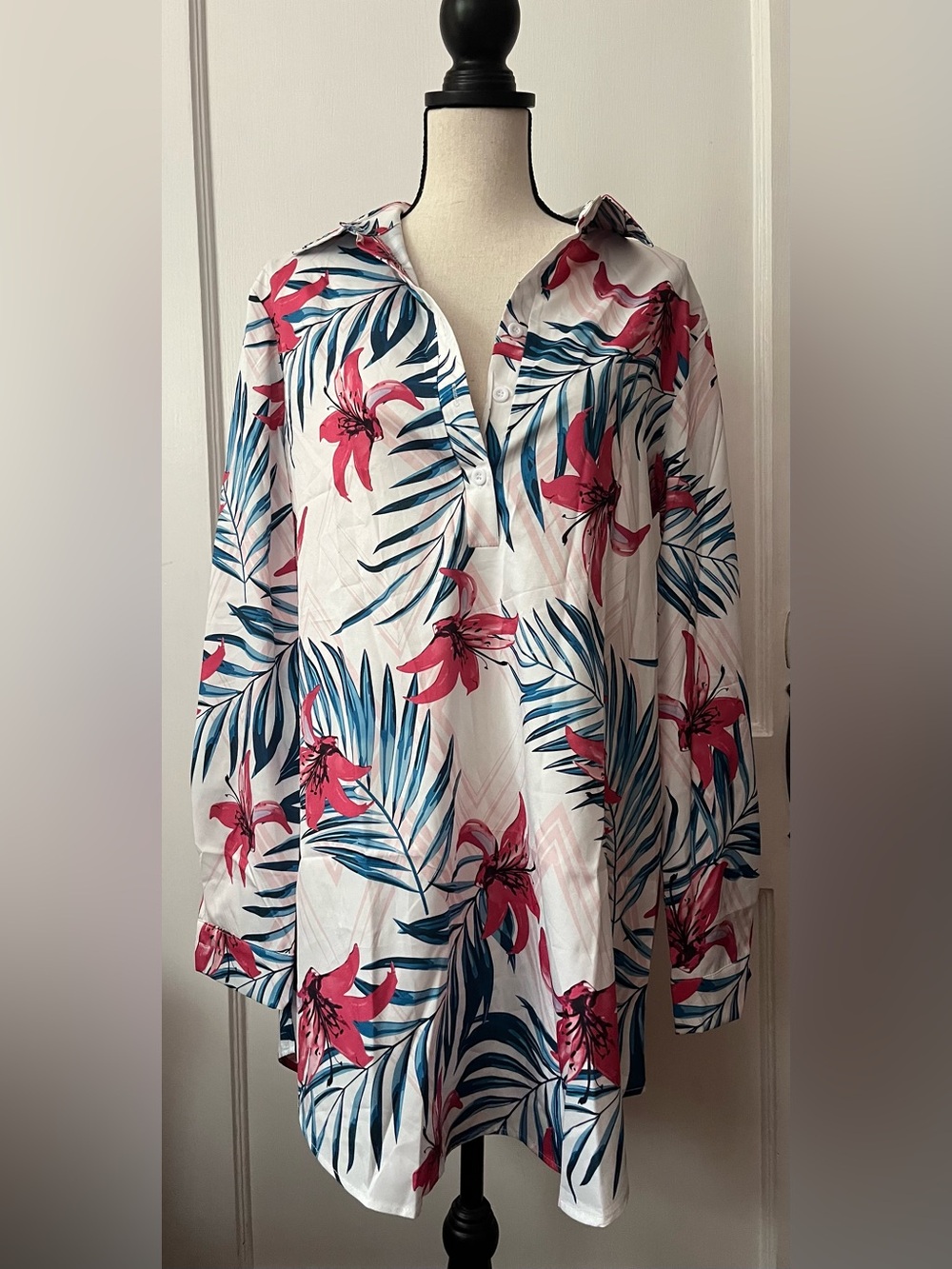 Tropical Swimsuit & Beach Cover Up